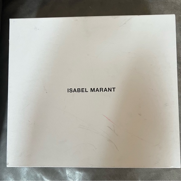 COPY - NWT ISABEL MARANT Grey Dewina Ankle Bootie 37 - Picture 11 of 13